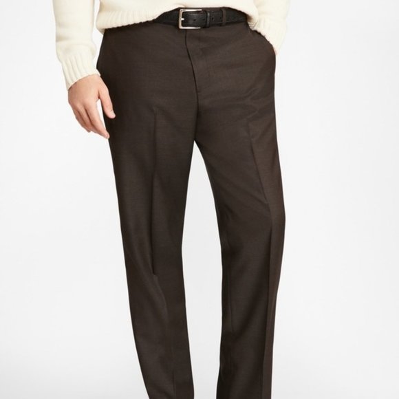 Brooks Brothers Other - Brooks Brothers Brown Madison Fit Dress Pants, NWT